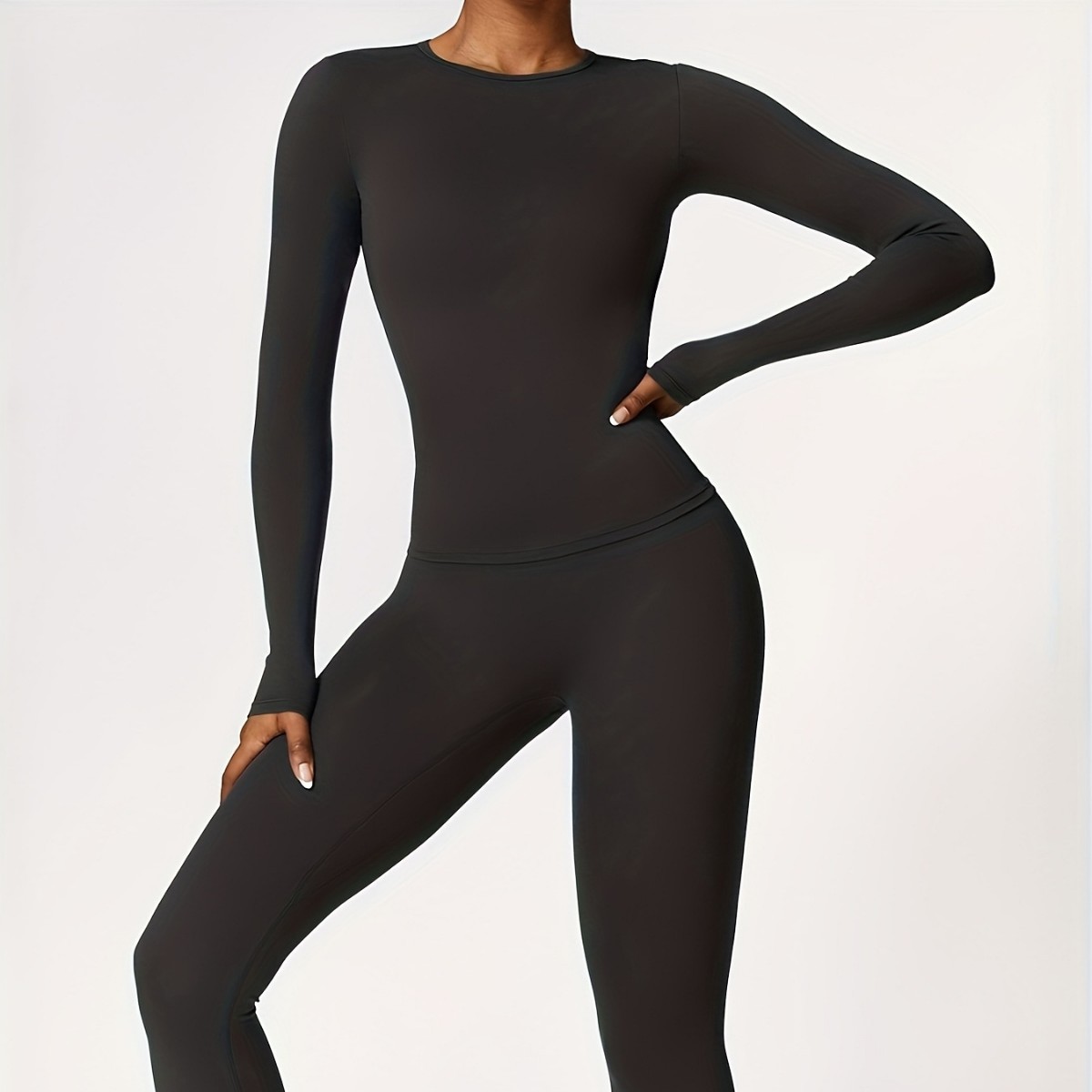 Yoga Of Fitness - Tuta da yoga aderente a maniche