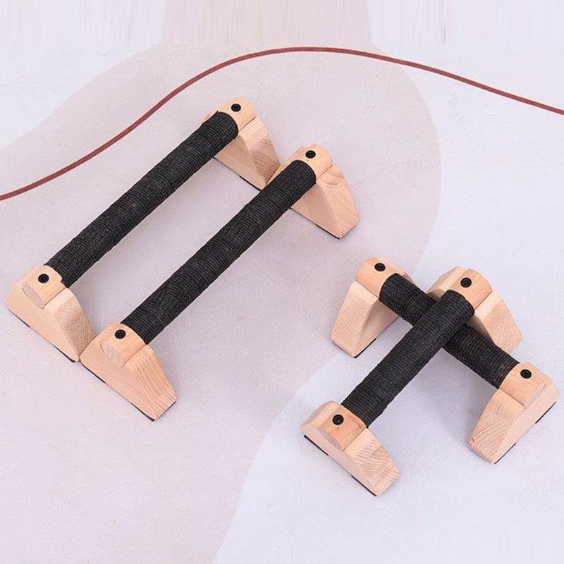 Push Up Board - Barra per calistenia in legno Parallette