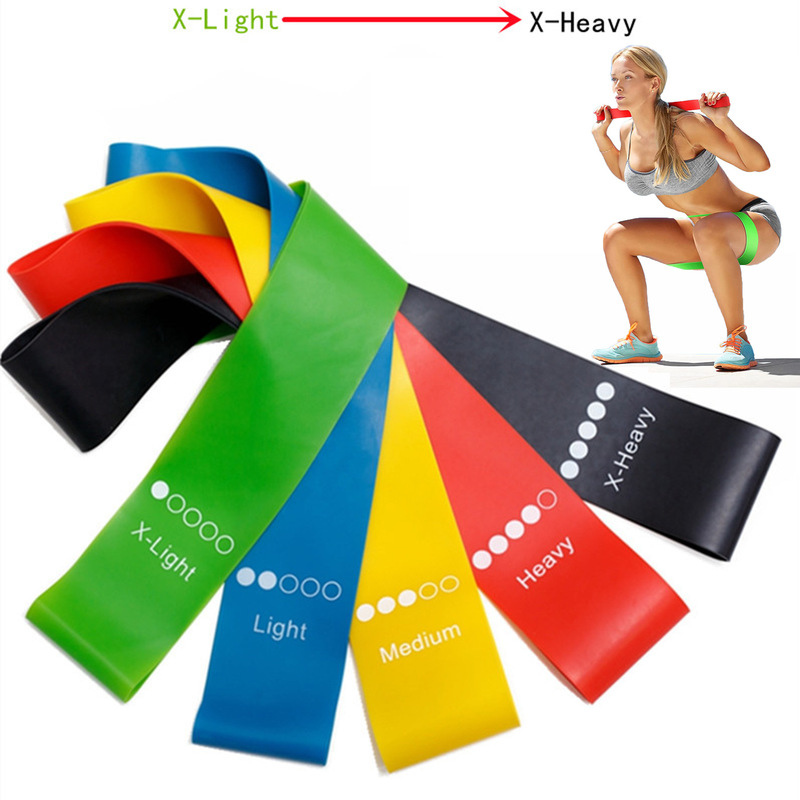 Yoga Fitness Resistance Band - Fasce elastiche di resistenza in TPE,