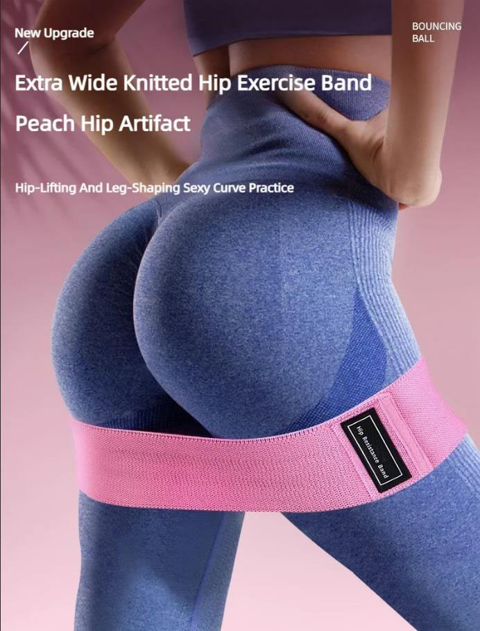 Yoga Fitness Resistance Band - Set di 3 Fasce Elastiche in