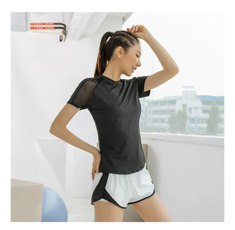 T-shirt sportiva estiva da don - Yoga Fitness Training recensione e prezzo